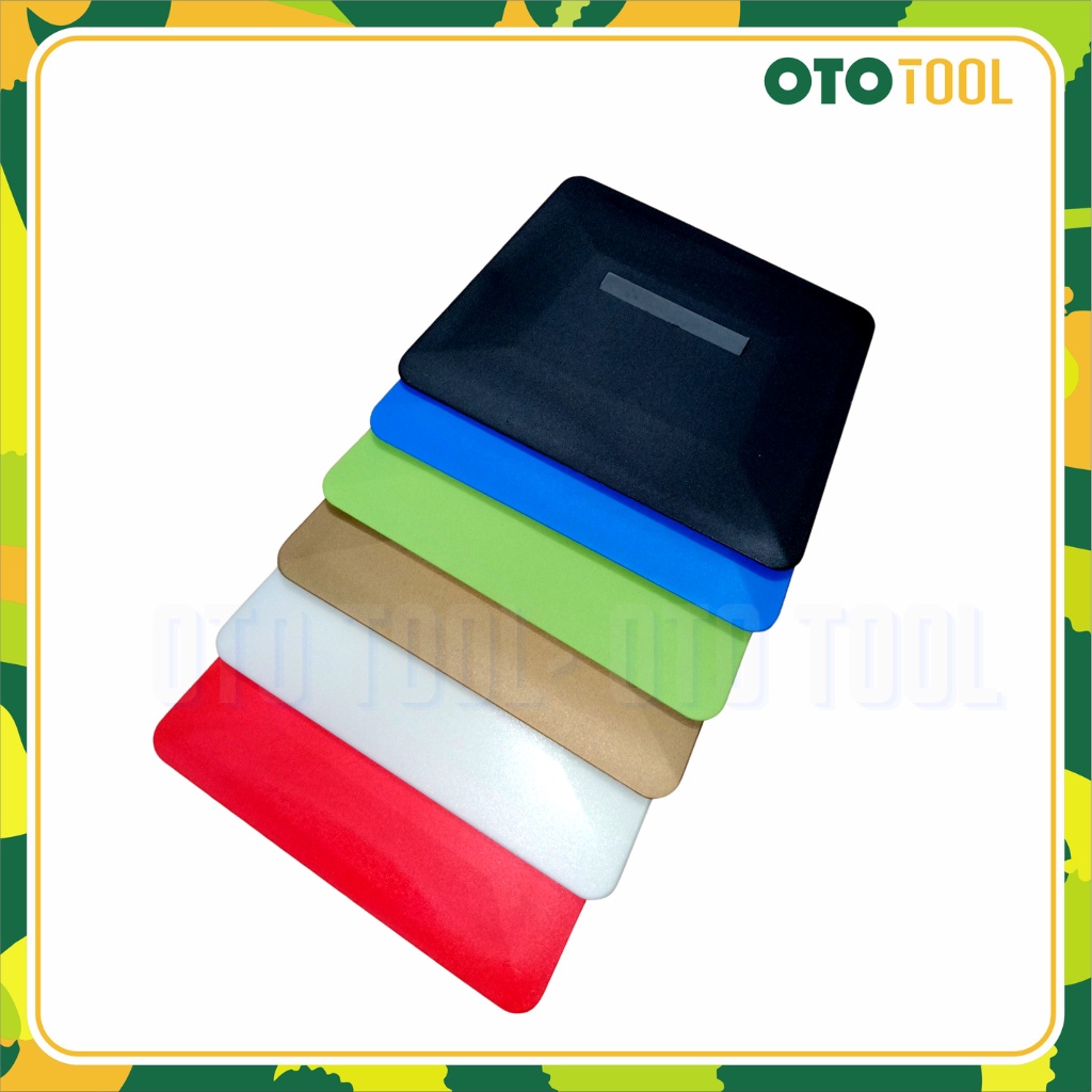 Gạt nhựa mỏng, nhiều độ cứng dùng dán Decal xe ô tô OTO TOOL CR-C81 Hard Card
