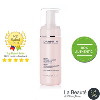 Sữa Rửa Mặt Cho Da Nhạy Cảm Với Tinh Dầu Hoa Cúc - Darphin Intral Air Mousse Cleanser with Chamomile 125ml