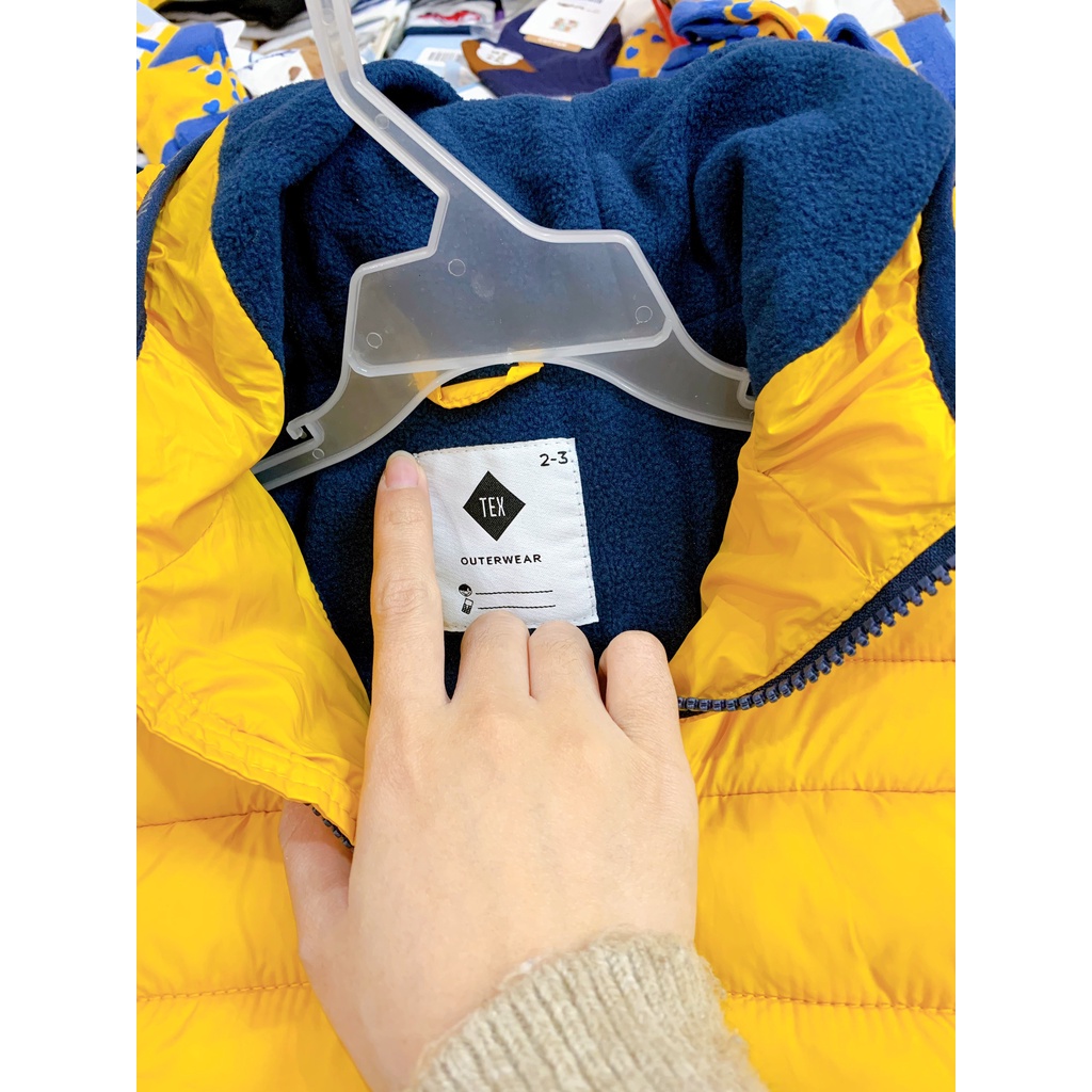 Áo phao siêu nhẹ siêu ấm cho bé trai