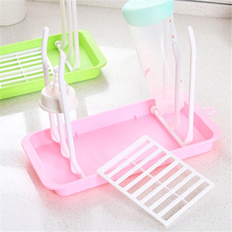 Giá Phơi Khô Bình Sữa Em Bé Có Thể Gấp Gọn Tiện Lợi