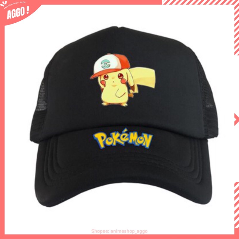 Nón Lưỡi Trai Pikachu Nam Nữ Unisex Cực HOT