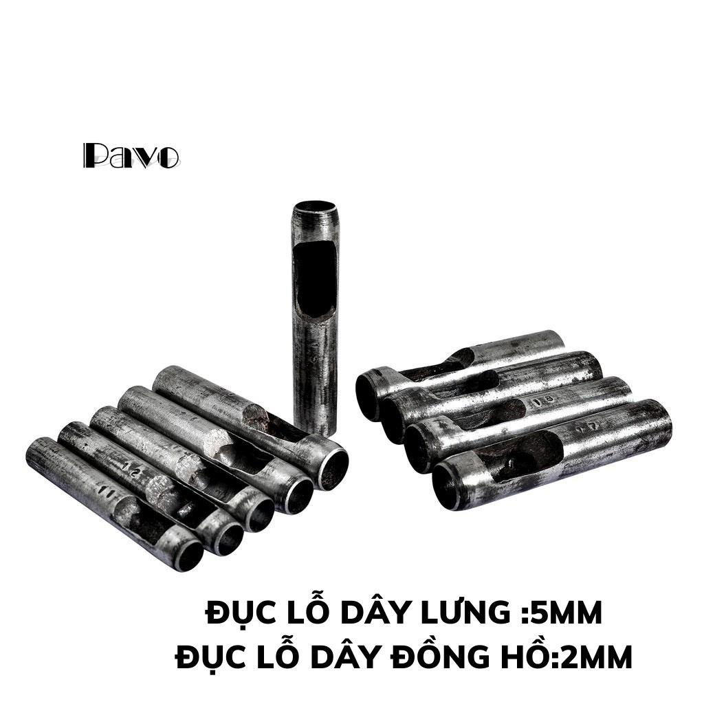 Đinh đục lỗ thắt lưng da, dây lưng, dây nịt nam chất liệu thép cao cấp