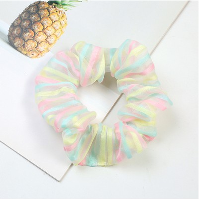 Dây buộc tóc, Scrunchies, Cột tóc Lưới Màu Đẹp