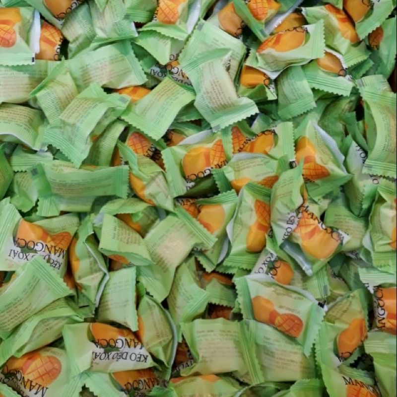 Kẹo dẻo xoài Đức Hạnh siêu ngon đậm vị xoài 350gr/500gr/1kg