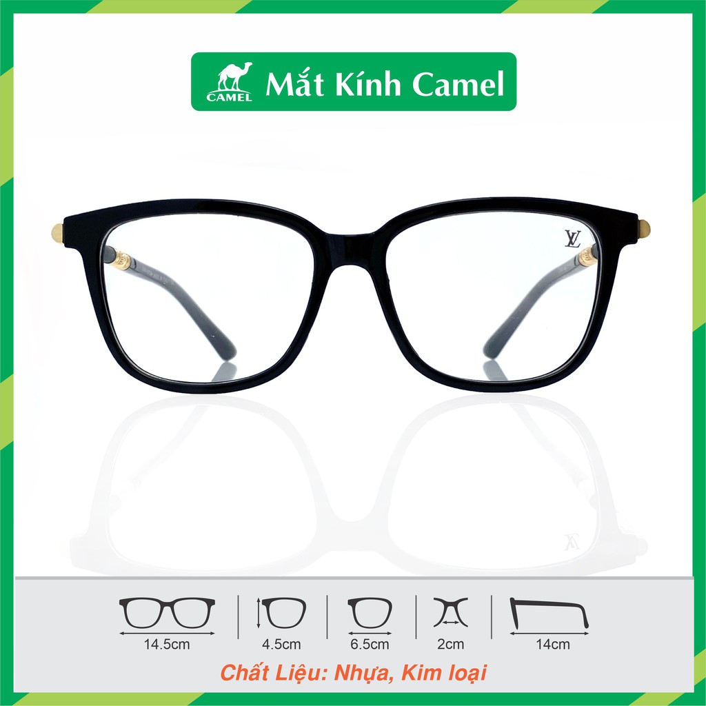 Kính mắt lv thời trang cao cấp nam nữ [ tròng không độ ] | BigBuy360 - bigbuy360.vn