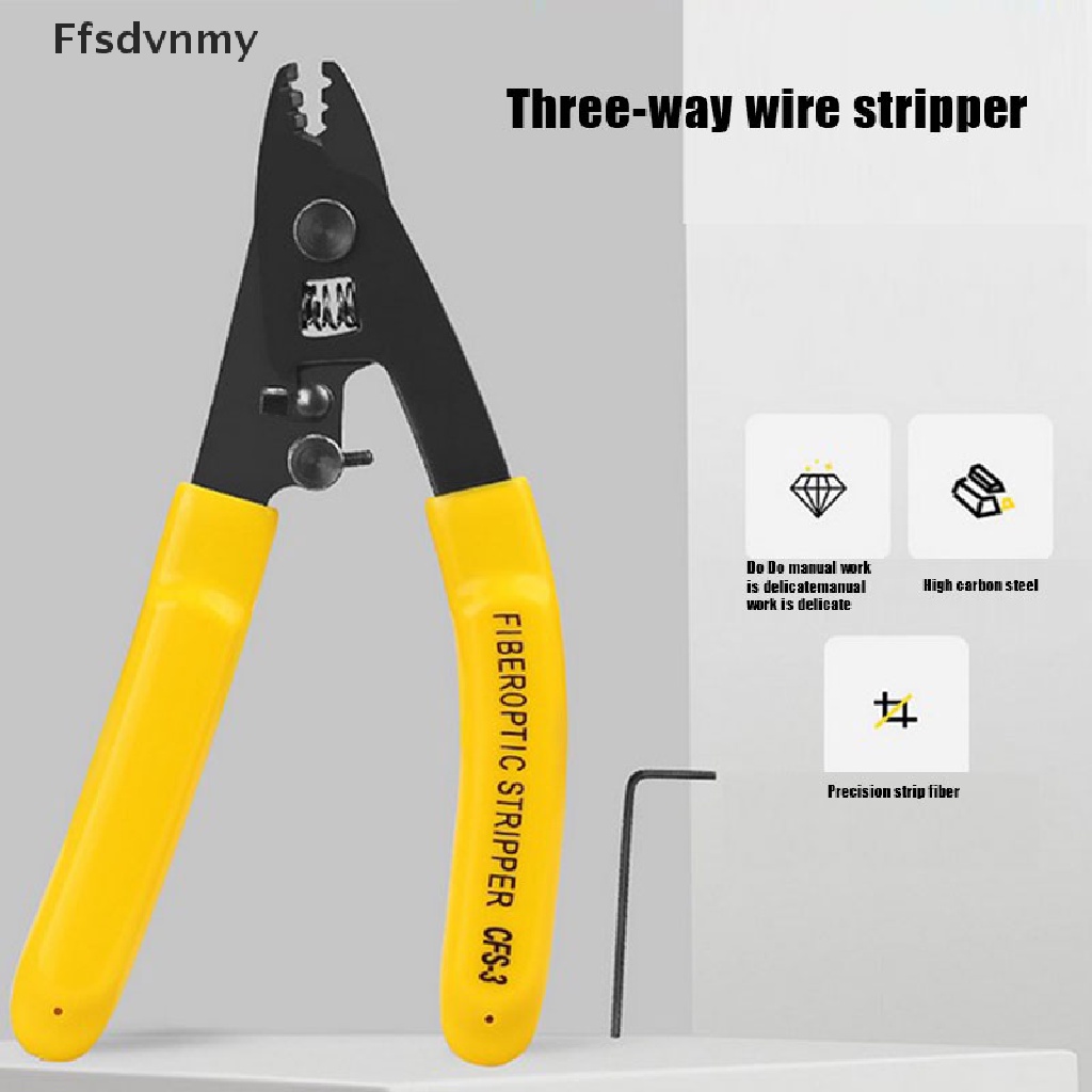 Kìm Cắt Dây Cáp Quang CFS-3 3 Cổng