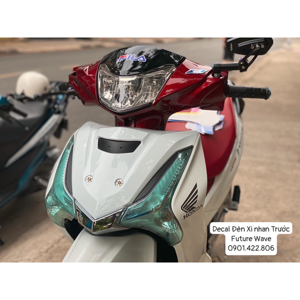 Tem Decal dán đèn demi xe Future Wave