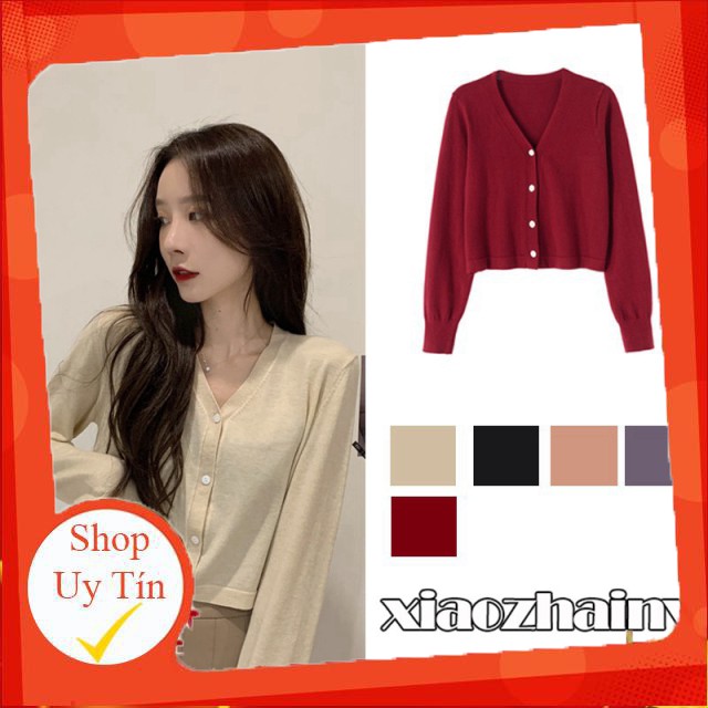 Áo Khoác Cardigan Dệt Kim Dáng Rộng Màu Trơn Hợp Thời Trang Cho Nữ Liên hệ