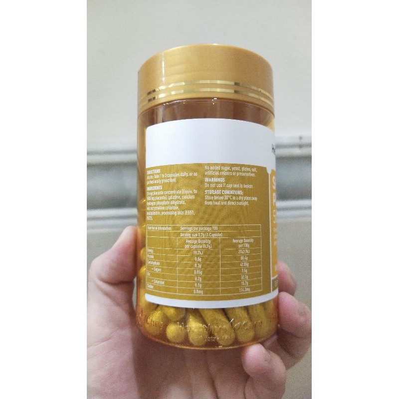 Date 2026- Viên uống nhau thai cừu Healthy care Sheep Placenta 100 Viên Úc
