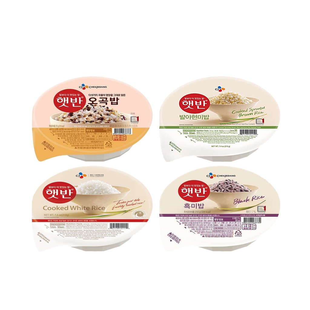 Cơm Hàn Quốc Nhập Khẩu CHEILJEDANG hộp 210gr