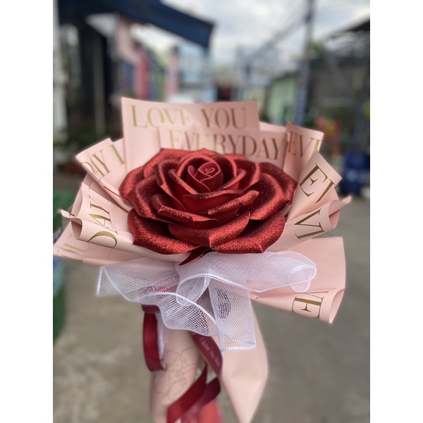 combo phụ kiện hoa kim tuyen khổng lồ kích thước hoa 30cm