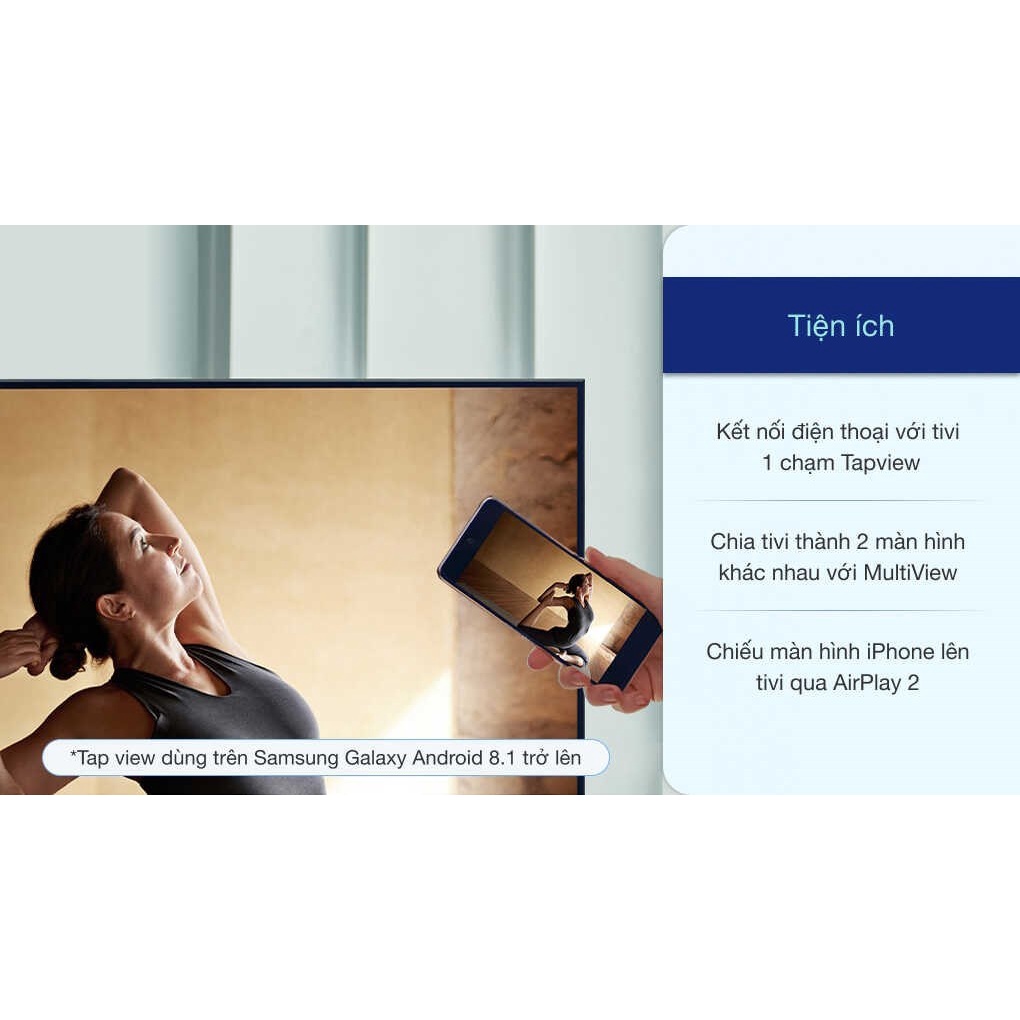 Smart Tivi QLED 4K 55 inch Samsung QA55Q65A