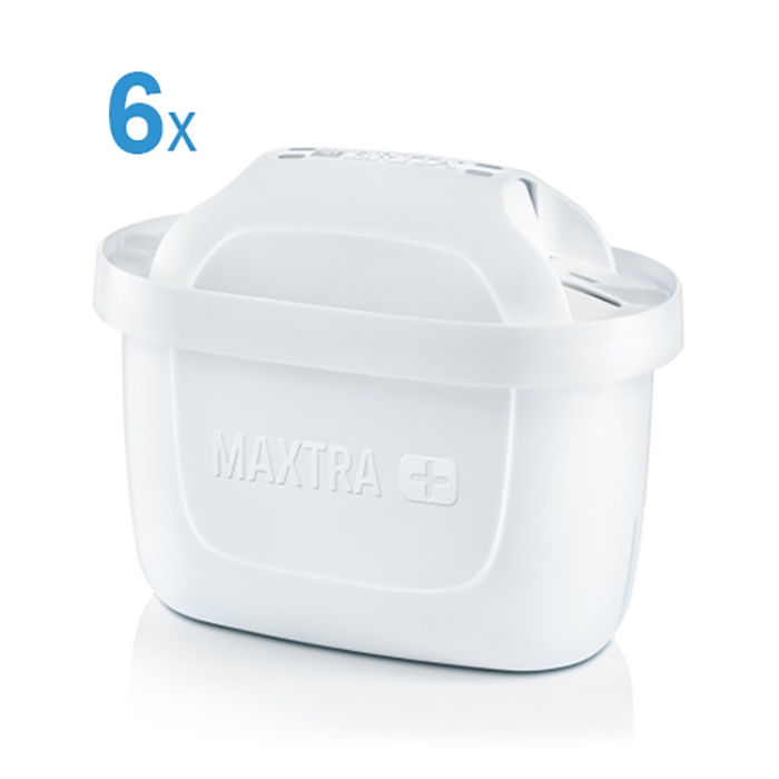 Combo Bình Lọc Nước BRITA Aluna XL White 3.5L kèm Hộp 6 lõi lọc BRITA Maxtra Plus