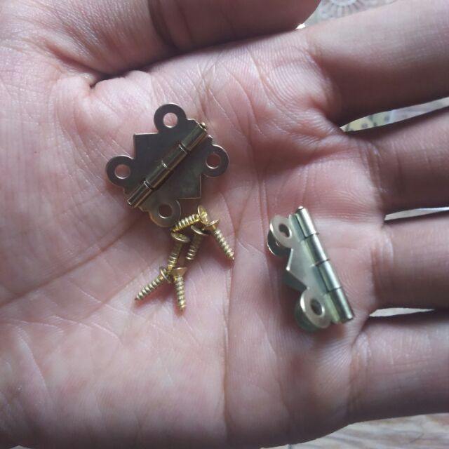 Bộ 2 bản lề bướm mini