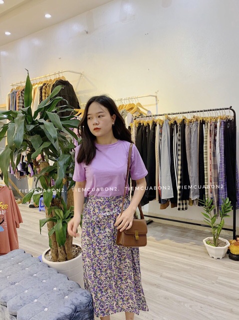 SỈ SET ÁO PHÔNG VÁY HOA NHÍ