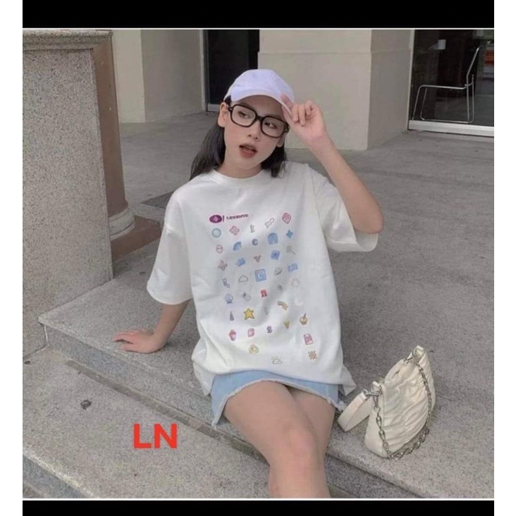Áo phông họa tiết nhỏ LN11