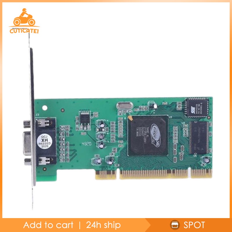 Card video ATI Rage XL 8MB PCI VGA cho máy tính HISHARD/BUDY/ | BigBuy360 - bigbuy360.vn