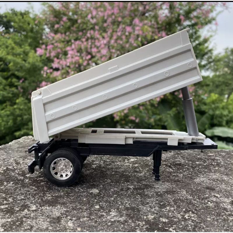 Xe mô hình rơ mooc bên 1:32