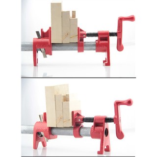 Cảo Ống Nước Kẹp Gỗ Phi 27 Có Chân