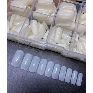 Hộp móng úp chân dài hộp 500 móng đủ size fom chuẩn đẹp
