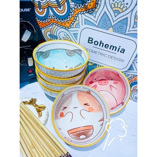 🥣🥢 Set Bát Kèm Đũa Bohemia 🥣🥢