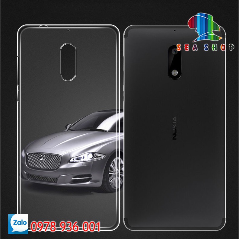 Ốp lưng Nokia 6 silicon trong suốt