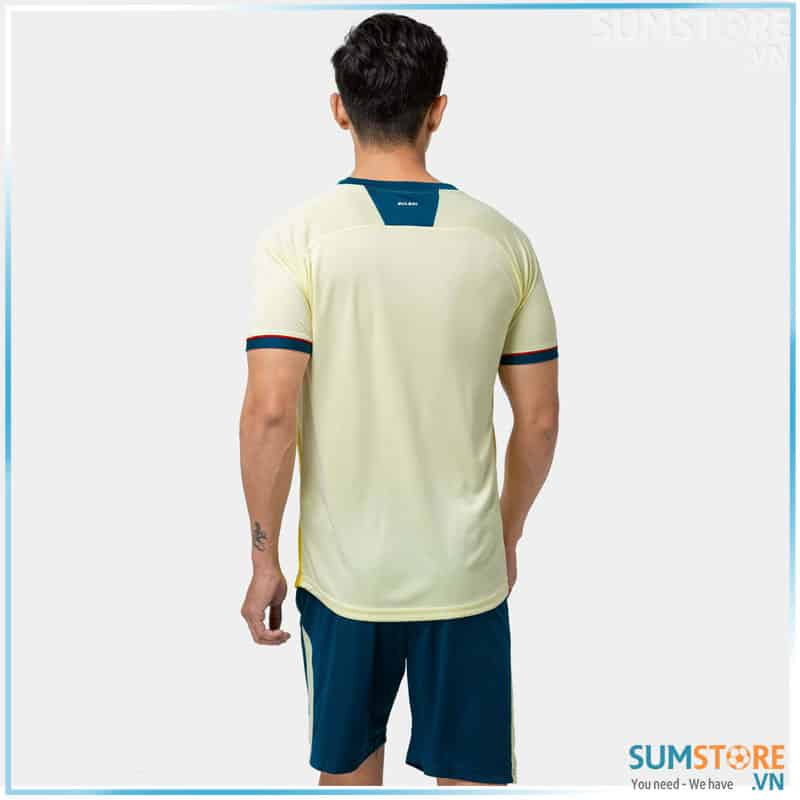 Đồ Đá Banh Không Logo Sonic 2 Vàng- Áo Bóng Đá Thể Thao Nam Nữ Mới Chất Lượng Cao Cấp