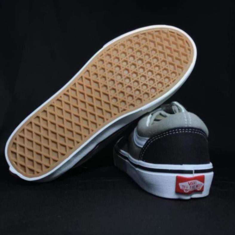 [Sale 3/3]Giầy Sneaker Vans Old School Xám Đen  | Ảnh Thật - Full Box | P09 L *