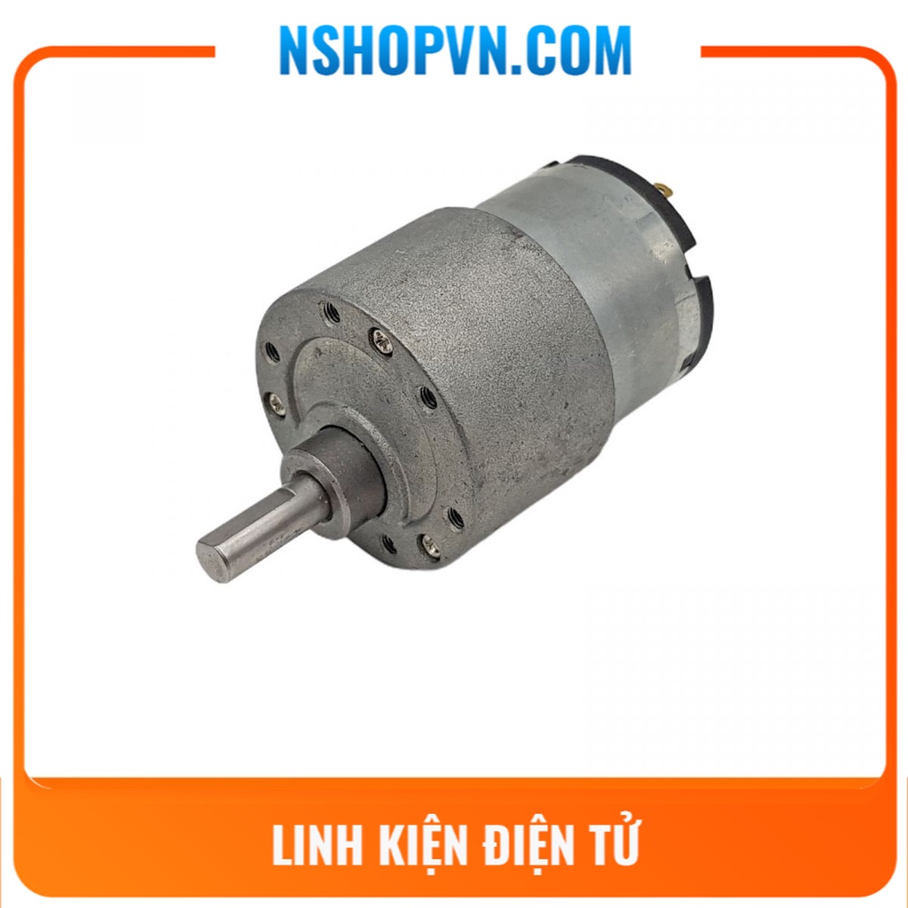 Động cơ giảm tốc JGB37 12V 80rpm