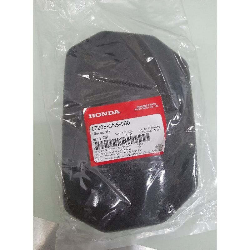 Mút lọc gió dream wave nhỏ