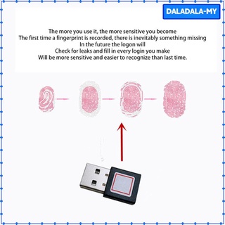 Đầu Đọc Dấu Vân Tay Cổng USB Mini Cho Windows Hello Biometric Module