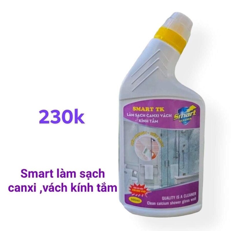 Thùng 24 chai Tẩy cặn canxi kính siêu nhanh siêu sạch