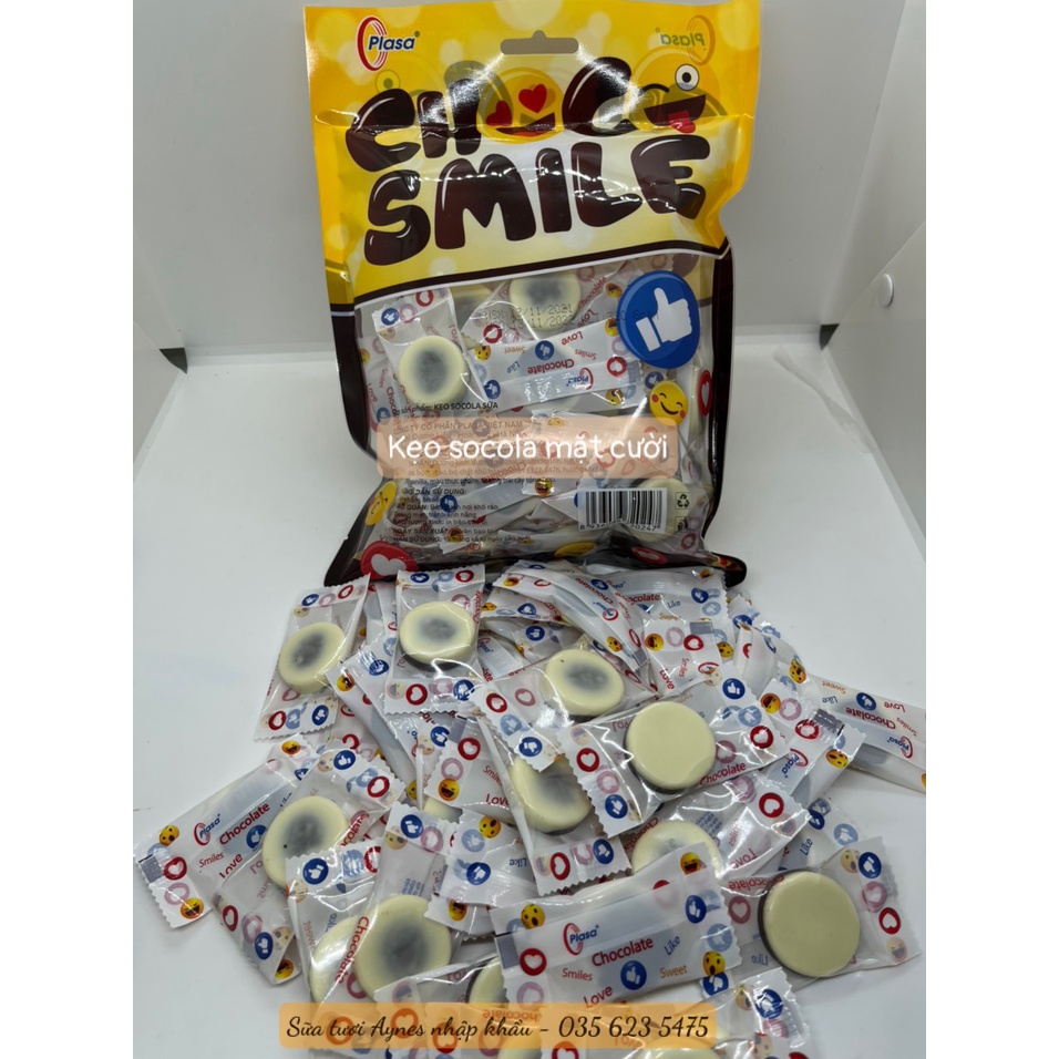 2kg - 450k- Kẹo socola hoa quả cao cấp 10 vị