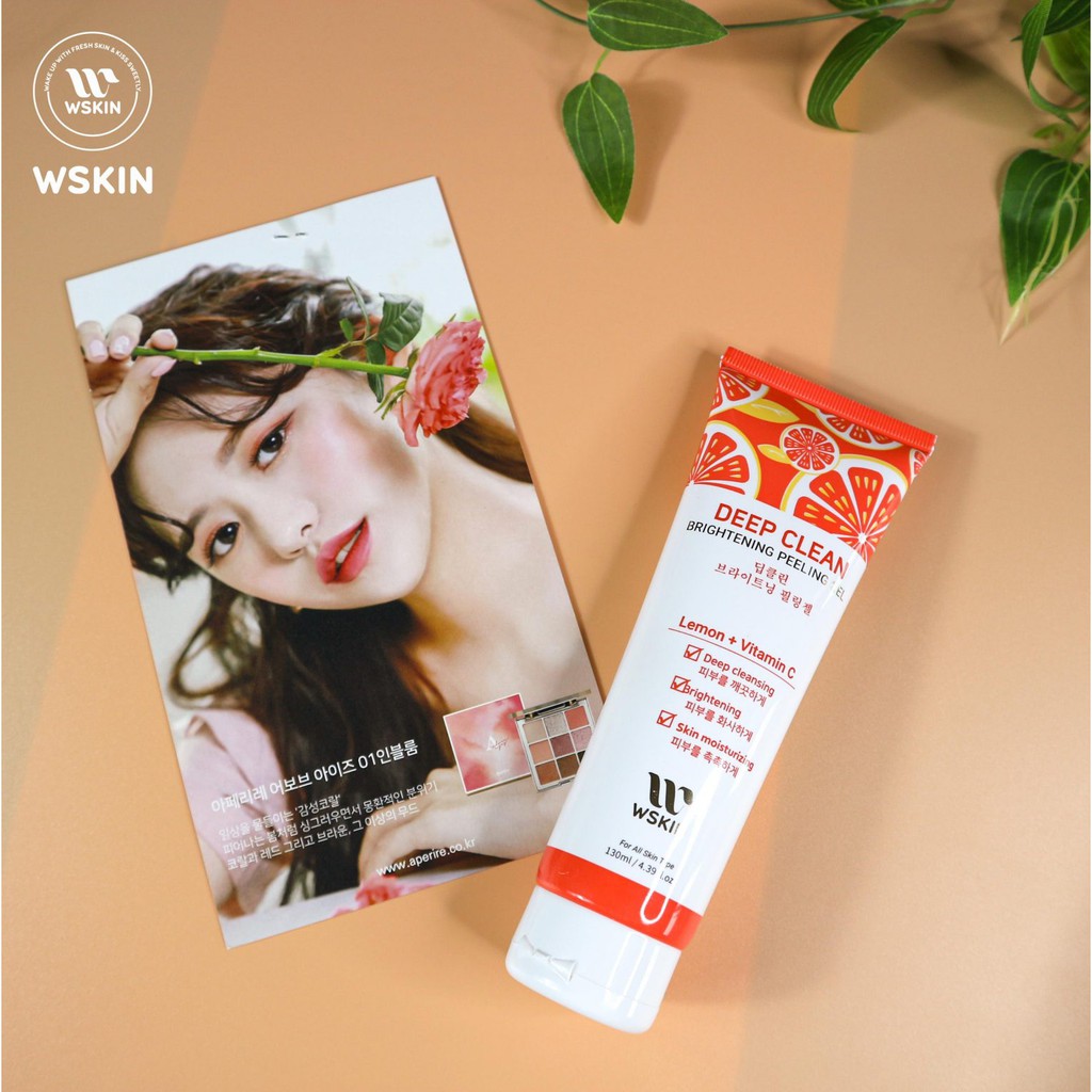 Tẩy Da Chết Thải Độc – Làm Sáng Da WSKIN Brightening Peeling Gel