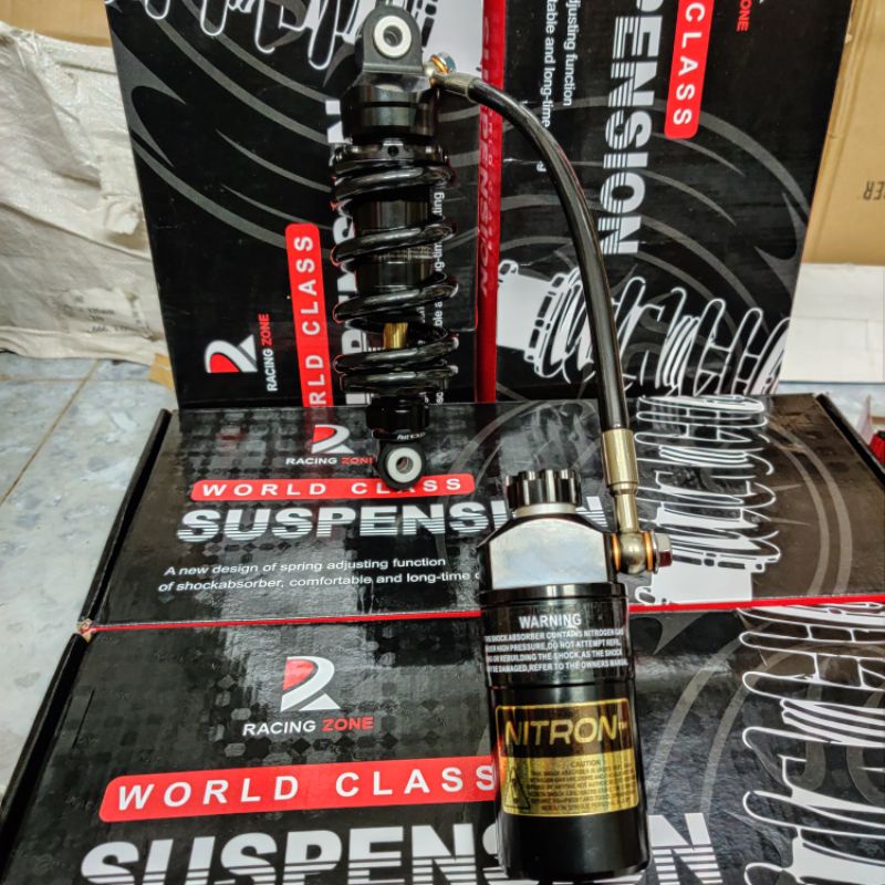 Phuộc NITRON bình dầu Ex135 Ex150 Ex2010 Winner WinnerX Winner V1 Sonic Raider Satria Ex155 Ex50cc