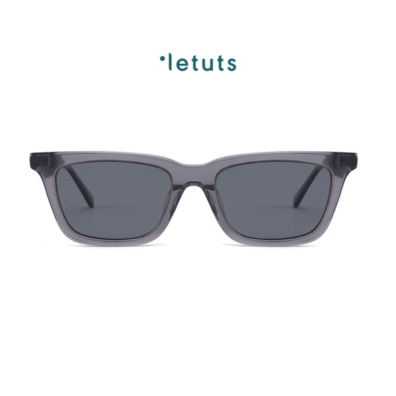 Kính râm Léa UV400 Nam nữ, dáng chữ nhật, chất liệu Cellulose Acetate LETUTS LTR000323
