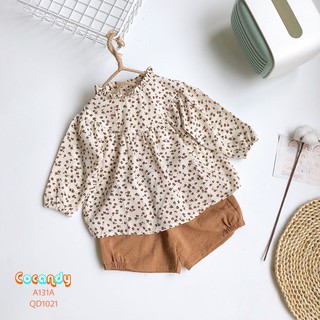 ÁO HOA NHÍ BE CAO CẤP DỄ THƯƠNG CHO BÉ