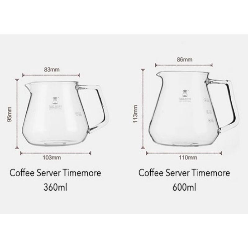 Bình đựng trà và cà phê Timemore - 3C Roastery