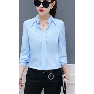 Áo kiểu nữ cổ trụ đủ size