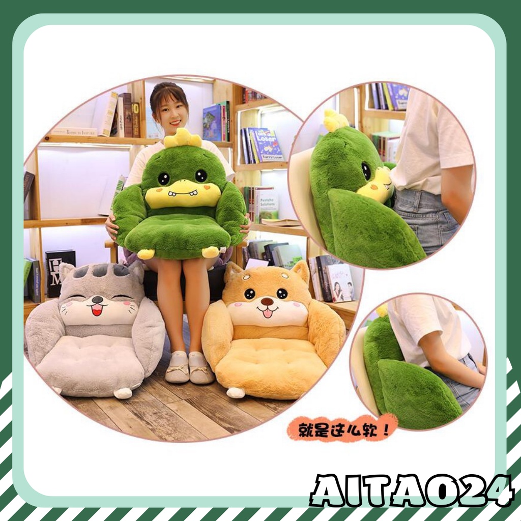 Đệm lót ghế 3D hình ngộ nghĩnh dành cho mẹ bầu, sinh viên, văn phòng