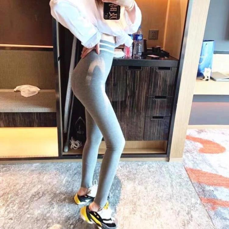 Quần legging lót nỉ cạp viền 💥Free Ship💥 cạp cao lót nỉ, nâng mông CV001