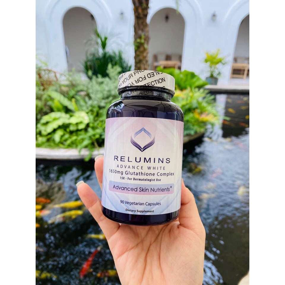 Viên uống trắng da Relumins Advance White 1650mg 90 viên