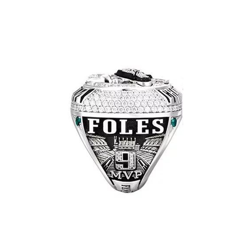Nhẫn Thời Trang In Chữ Champion NFL Eagle 52th Team 52th Thời Trang 2017