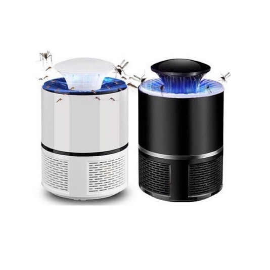 Thiết Bị Bắt Muỗi Thông Minh Hình Trụ, Đèn Led Bắt Muỗi Thu Hút Côn Trùng Chân USB tiện lợi- Hàng loại 1
