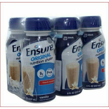 Lốc 6 chai Ensure nước Vani