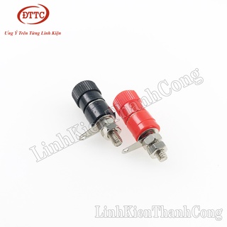 Combo 5 Cặp Jack Chuối 4mm 919 (Đỏ + Đen)