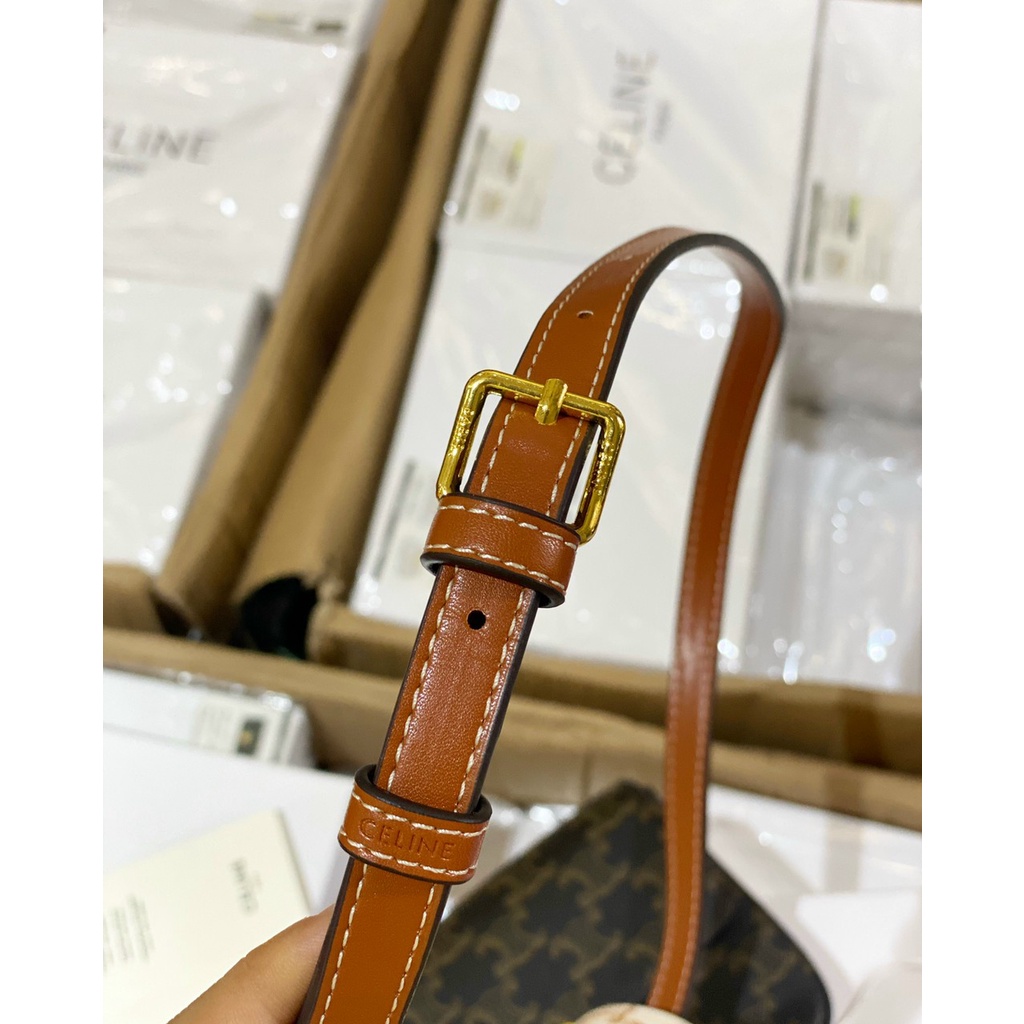 túi kẹp nách nữ ce line siêu hot 20cm x 12cm x 4cm full box đen