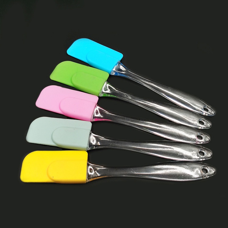 SG - Phới dẹt vét kem làm bánh spatula, cây trộn bột phết bơ bằng silicon