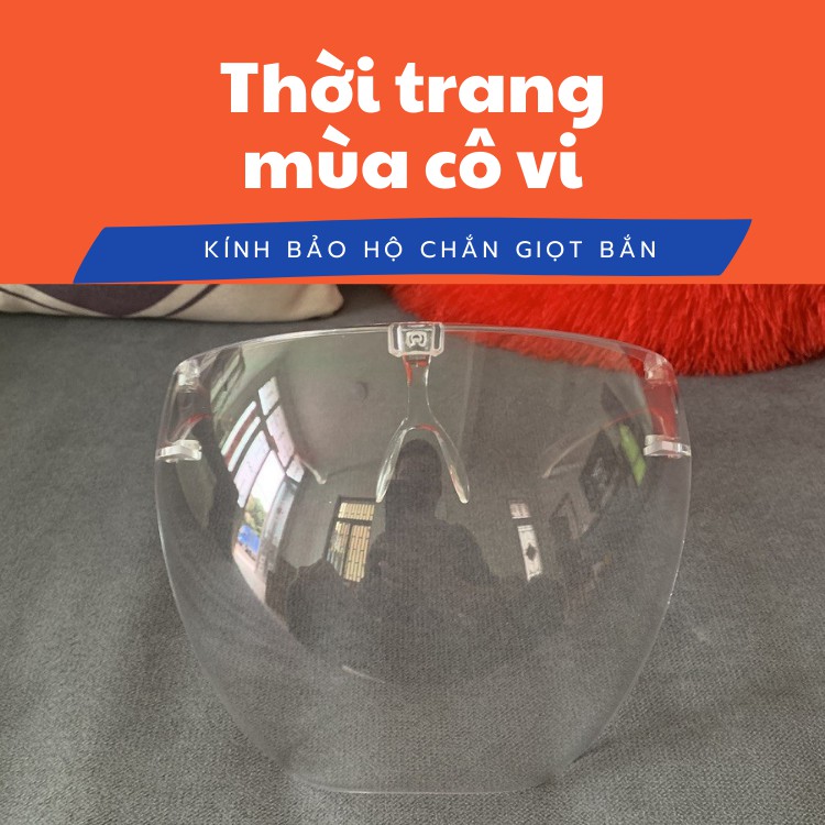 Kính bảo hộ y tế, chống dịch , chống bụi che mặt thời trang  [ KHẨU TRANG NHỰA ] | BigBuy360 - bigbuy360.vn