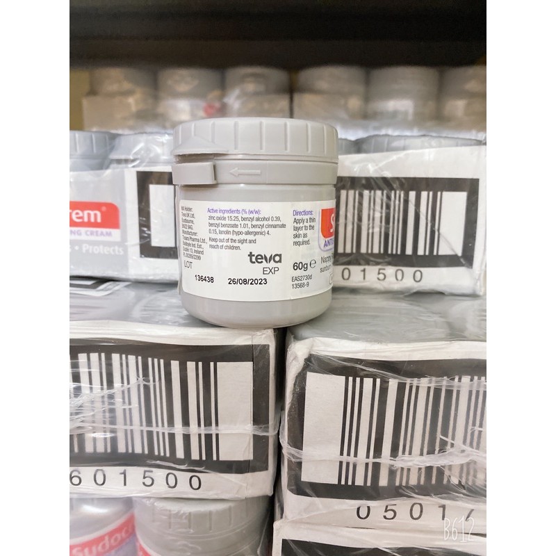 Kem hăm tã Sudocrem cho trẻ sơ sinh 60g - Hàng UK